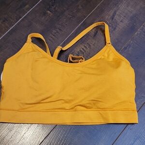 Zenana Outfitters Mustard Sports Bra